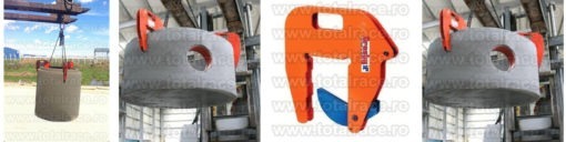 clesti tuburi beton trg Dispozitive de ridicare cu clesti pentru tuburi de beton model IPCC Crosby®