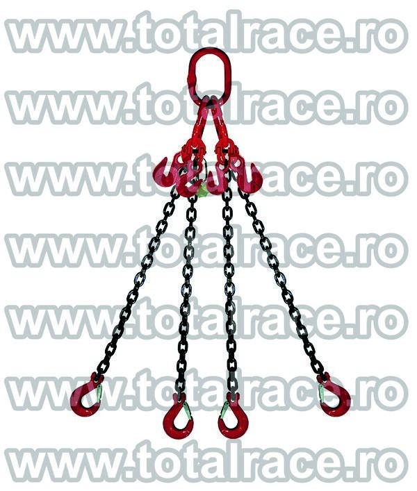 Lanturi de ridicare cu carlige si scurtatoare