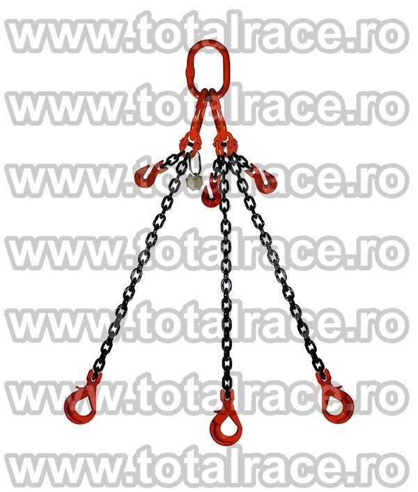 Lant de ridicare cu 3 brate si scurtatoare