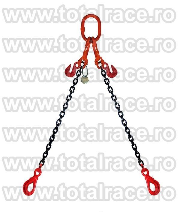 Lant de ridicare cu 2 brate si scurtatoare