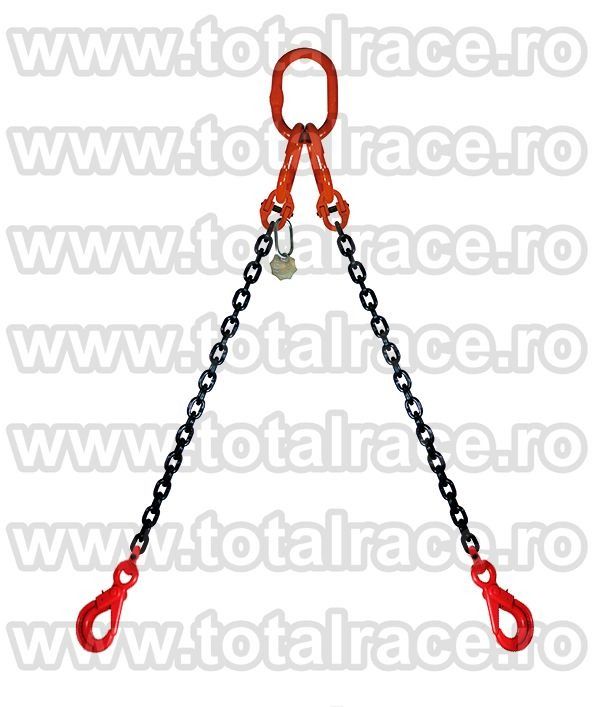 Lant de ridicare cu 2 brate