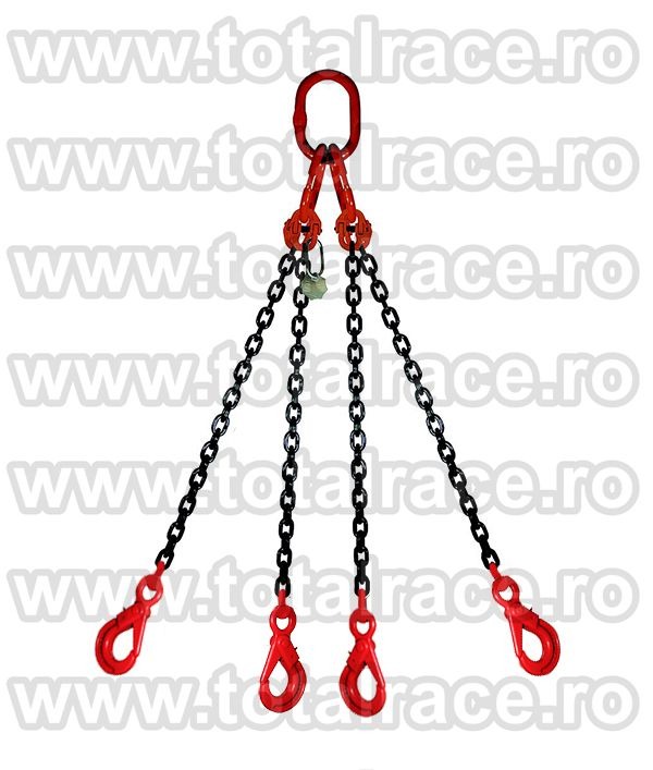 Lant de ridicare cu 4 brate