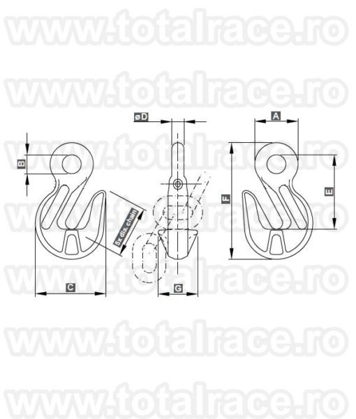 carlig scurtare 183 trg_001 Carlig ochi scurtare lant serie 183