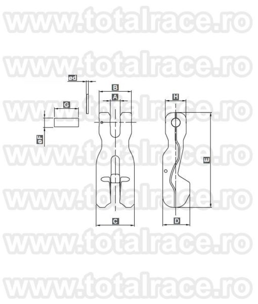 carligescurtareclevis185grad100trg Scurtator Clevis cleste 185 Grad 100