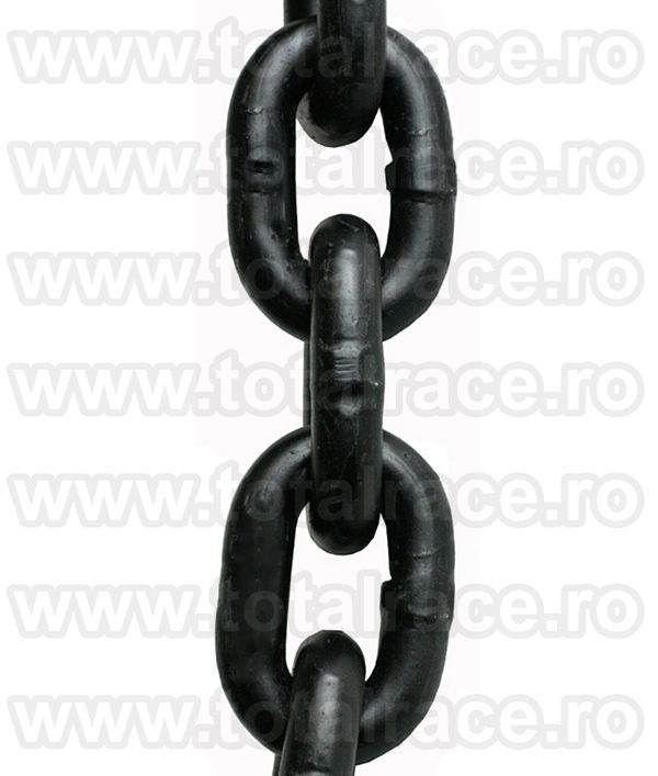 Lant ridicare grad 80 negru EN 818-2
