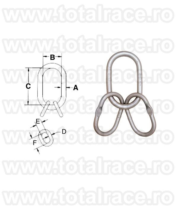 Inel grad dual 80+100 A1346 CROSBY®