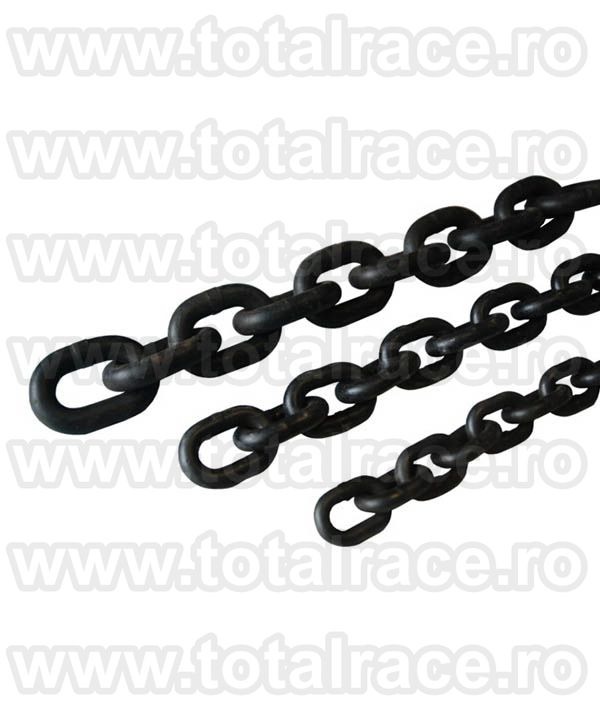 Lant ridicare grad 80 negru EN 818-2