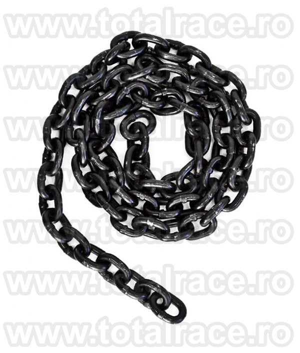 Lant ridicare grad 80 negru EN 818-2