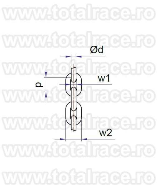 lant ridicare grad 80 galvanizat trg4_001 Lant ridicare grad 100 EN 818-2