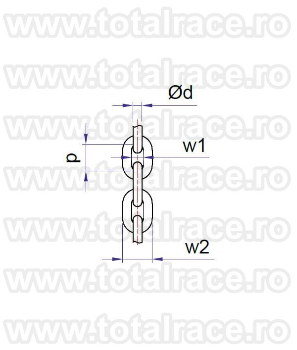 Lant ridicare grad 100 EN 818-2