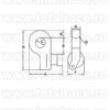 Carlig container CLB Lifting lug