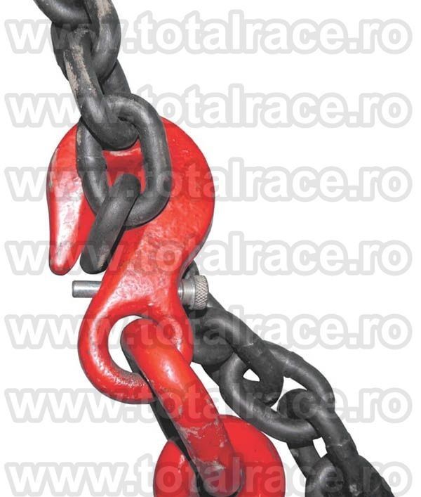 Lant ancorare cu carlige la capete