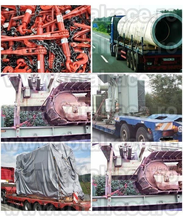 Lant ancorare cu carlige la capete