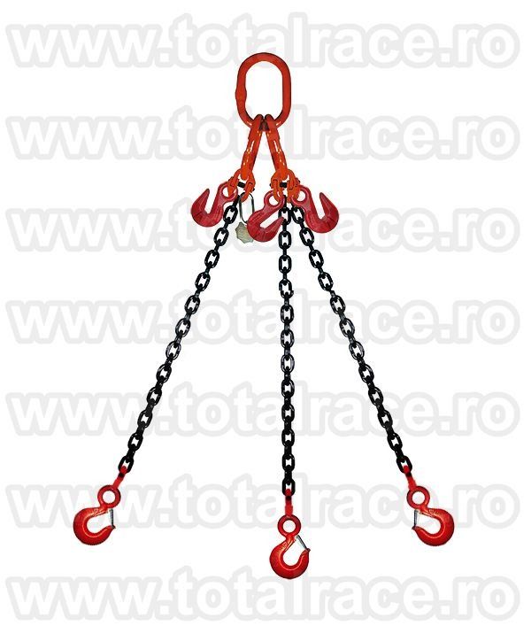 Lanturi de ridicare cu 3 brate si scurtatoare