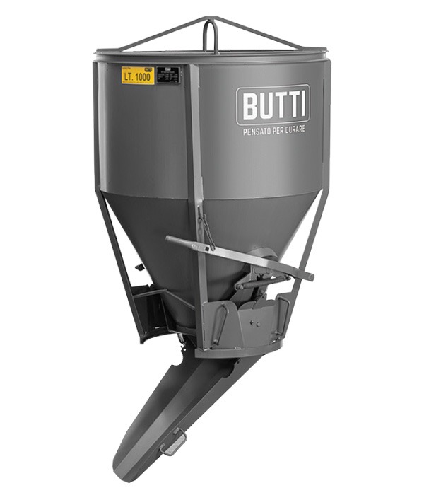 Bena beton cu jgheab Butti 500 litri - imagine 2