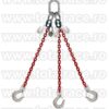 Lanturi de ridicare cu 3 brate cu carlige clevis