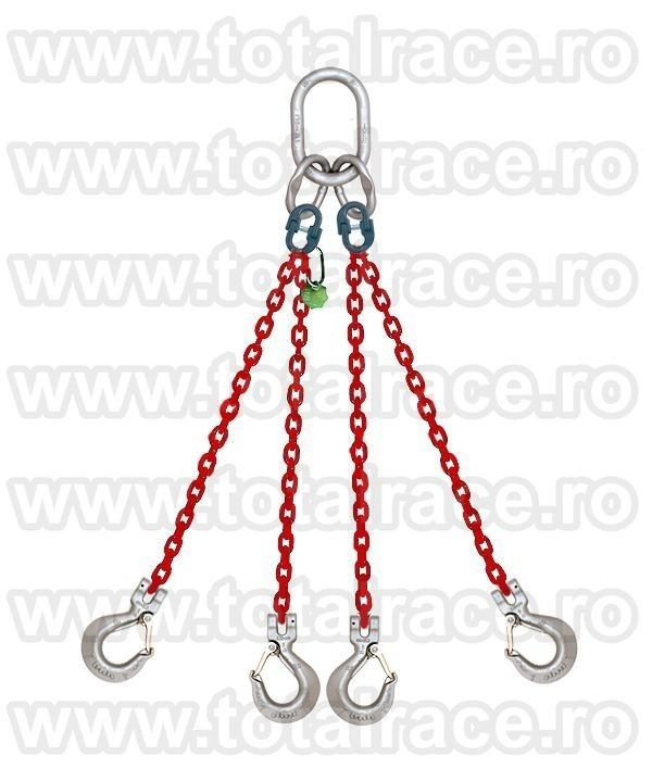 Lanturi de ridicare 7mm cu 4 brate