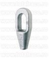 Papuc cablu G-417 Closed Spelter Socket