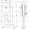 Snatch Block with Hook&Latch BB 418 Crosby